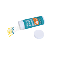 Tiras Reactivas de pH W-16 para Análisis de Calidad del Agua, Kit de Prueba para Parámetros de Agua