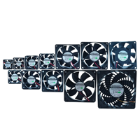 Ventilateur axial électrique étanche IP55 IP68 AC220V 110V 70 92 150mm à roulement à billes, haut débit d'air, OEM ODM 2500-4500 tr/min, garantie 1 an