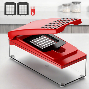Nuevo Cortador de Verduras Multifuncional de Acero Inoxidable 2024, Mandolina <span class=keywords><strong>Manual</strong></span> para Cocina, Cortador de Frutas, Picador de Cebolla, Rebanador de Vegetales - Product Image 1