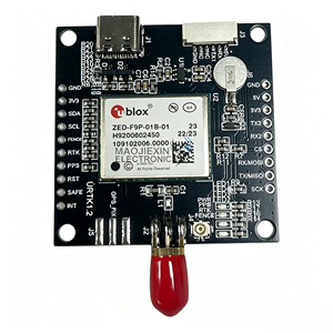 Carte récepteur GNSS RTK ZED-F9P-01B-01 Module GPS double bande L1 L2 pour Base, Rover, UAV, Robotique, PX4, Raspberry Pi - Product Image 1