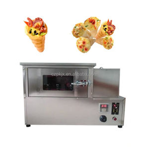 Machine à fabriquer des cônes à pizza sucrés de forme ronde, prix professionnel et abordable, machine à fabriquer des cônes à gaufres - Product Image 6