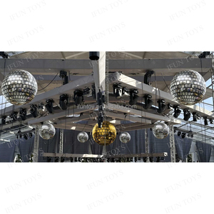 Globe miroir argenté gonflable, <span class=keywords><strong>ballon</strong></span> imperméable, pompe électrique, grande sphère brillante réfléchissante pour la décoration de Noël, de discothèques et de fêtes - Product Image 3