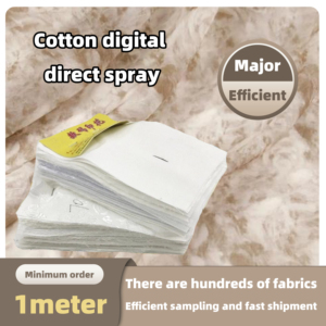 Tùy chỉnh đã được chứng minh 100% cotton twill Jacquard xương cá vải trắng cho áo sơ mi và túi xách cho bé trai và bé gái - Product Image 2