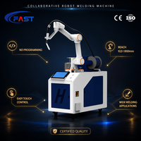 Robot de Soldadura Cobot de Alta Precisión y Repetibilidad, Fácil de Usar para Operadores con Básico Conocimiento, Máquina de Soldadura Automática 350A 500A CS SS AL
