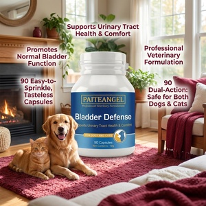 Integratore OEM per la Salute del Tratto Urinario di <span class=keywords><strong>Cani</strong></span> e Gatti, Capsule per la Difesa della Vescica, Formula Veterinaria con Etichetta Privata - Product Image 1