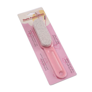 Meist verkaufte Peeling-Entferner Körper haut Füße <span class=keywords><strong>Scrub</strong></span> ber Bimsstein Stein bürste mit Griff - Product Image 5