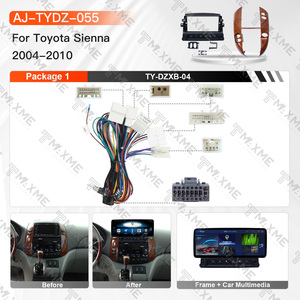 Vente en gros de kit radio de voiture sans fil 12,3 pouces avec écran tactile Android pour TOYOTA 2004-2010 SIENNA, navigation GPS, accessoires - Product Image 2