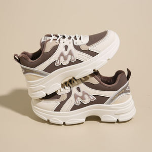 Factory Wholesale 2026 Spring New Women's Fashion Casual Sneakers Comfortable Non-Slip <b>Walking</b> <b>Style</b> Footwear - Product Image 1