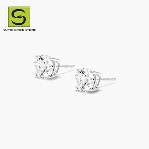 SuperGS SGSE007 China Jewelry Factory New One Gram Gold Designs 2017 Jewelry Earrings With Price For Women