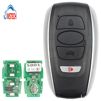 MS 3 + 1 bouton 315MHZ 4D puce FCC HYQ14AHC pour 2017-2023 Subaru rc télécommande intelligente véhicule porte-clés sans clé vierge de voiture automatique
