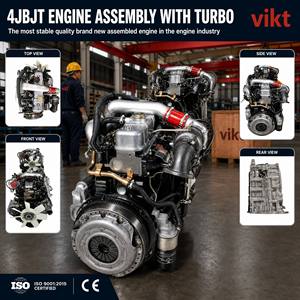 Ensemble moteur Isuzu d'origine authentique, moteur 4JBJT, moteur 4JB1, 2,8 L, camions légers Isuzu, pour Isuzu - Product Image 1