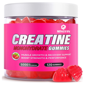 Private Label <b>Creatine</b> <b>Monohydrate</b> Gummies Custom Blend with Fruit Flavor Muscle & Performance Support Supplement - Product Image 1