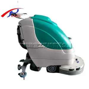 Push-type semi-automatic floor scrubber Scrub the floor and suck up the dirt Sweeping width 530mm