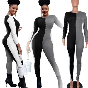  Women Sexy's Latex Catsuit Wetlook Faux Leather Jumpsuits  Nightclub Club Costumes Zipper Open Crotch Bodysuit Black : Clothing, Shoes  & Jewelry