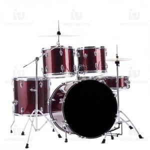Juego de Batería de Arce al por Mayor de Fábrica, para Adultos, Jazz, Prueba de Grado, Niños Principiantes, 5 Tambores, 23 Platillos, Instrumento de Percusión, Duradero - Product Image 2