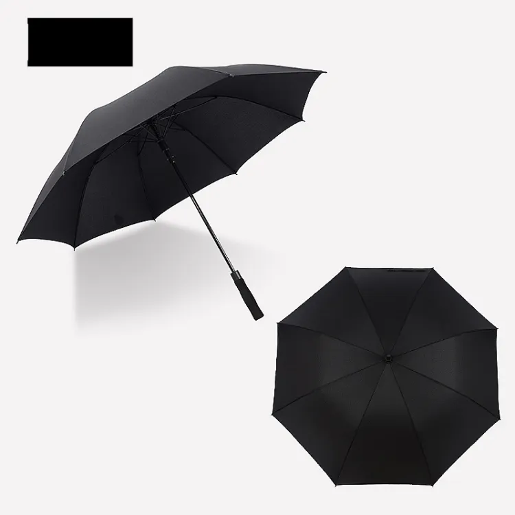 30 ''x 8k حجم كبير منخفضة موك مظلة مستقيمة مع طباعة شعار مخصصة مظلة غولف