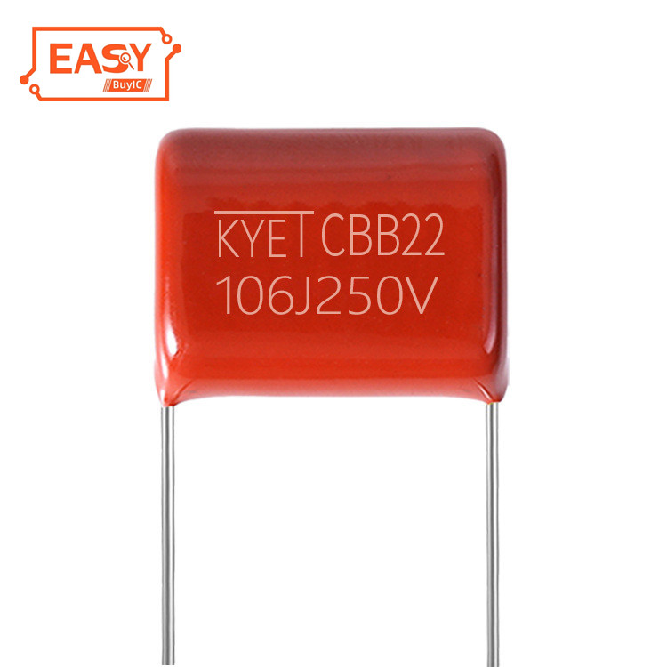 Конденсатор CBB22 с золотой пленкой, конденсатор 10 мкФ 250V 106J высокой емкости, конденсатор высокого напряжения