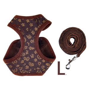 Productos para Mascotas Más Vendidos, Collares Resistentes Antitirones, Correa, <span class=keywords><strong>Chaleco</strong></span> Táctico para Mascotas, Arnés de Cuero de Diseño de Terciopelo para Perros - Product Image 1