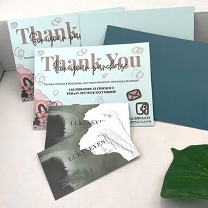 Carta di visualizzazione colorata personalizzata della fabbrica Whosale con Design gratuito, biglietto di auguri per la decorazione regalo di compleanno - Product Image 1