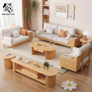 Mueble de TV Moderno Europeo Personalizado, Ecológico, de Madera, con Almacenamiento, Envío Inmediato, Muebles para Sala de Estar y Dormitorio - Product Image 5