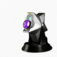 Nouveau projecteur laser LED RGB ciel étoilé avec base rotative, contrôle par application, lumière de galaxie à intensité variable pour chambre à coucher et éclairage sensoriel de pièce