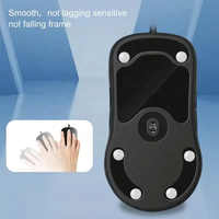 Patins de souris en PTFE haute densité, glisse ultra-lisse sur tissu et verre, version contrôle de vitesse pour une utilisation silencieuse