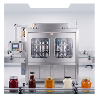 Machines de remplissage automatiques pour liquides, huiles, miel, sauces, cosmétiques, produits chimiques quotidiens, machine de remplissage à piston