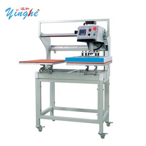 A2 4060 pneumatique double stations nouvelle condition presse à chaud machine pour vêtements T-shirt vêtement tissu pour impression entreprise - Product Image 2