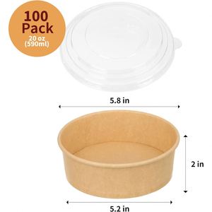 Custom Eco Friendly Rectangle Snack Single Wall Disposable Waterproof Food Grade Kraft Paper Cups Plates Bowls Lids <b>Sheet</b> Style - Product Image 2
