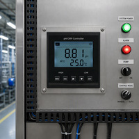 Contrôleur de pH PHSH-628, moniteur d'acidité et d'alcalinité, 4-20mA RS485, pour eaux usées industrielles, précision 0,02pH 1mV