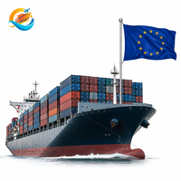 Agent de transit maritime et routier mondial de la Chine vers l'Europe avec prix bas, assurance gratuite et livraison porte-à-porte