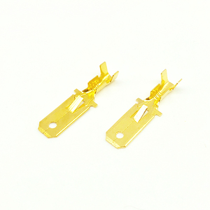 Conector de Horquilla Macho-Hembra de 6.3mm con Pines de Latón, Terminal de Empalme Automático para Crimpado DJ622-6.3B/C - Product Image 3