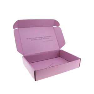 Luxury Custom Printed Color Clothes/clothing/gift/shoe Postal Mailing Cardboard Box Packing Mailer Shipping Packaging Boxes