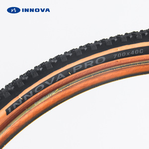 Neumáticos de Bicicleta de Carretera Innova 700x40C, Duraderos, Alto Agarre, Flanco Negro y Marrón, Alto Contenido de Caucho 55%+, para Ciclismo - Product Image 3