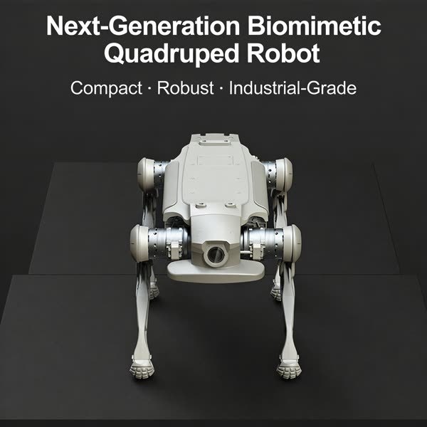 SmartHey ZSL-1 High-Precision Bionic Quadruped Robot: Autonomous Navigation & Advanced Sensors for Industrial Inspection