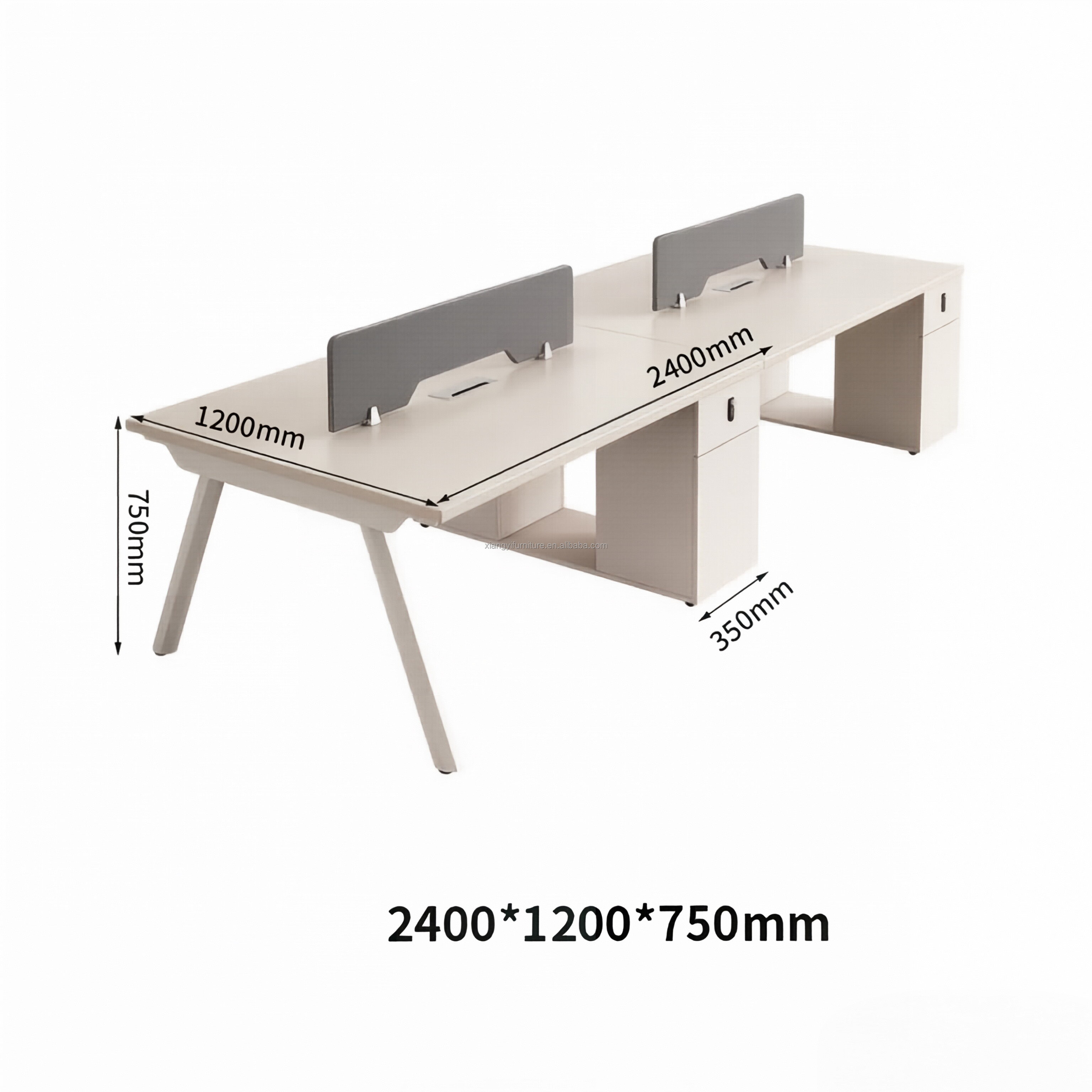L2400*W1200*H750 mm