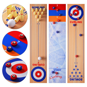 <span class=keywords><strong>Mini</strong></span> <span class=keywords><strong>Table</strong></span> pliable et Portable 3 / 2 en 1, ensemble de jeu de <span class=keywords><strong>Curling</strong></span> et de Bowling, <span class=keywords><strong>Table</strong></span> de Shuffleboard à vendre - Product Image 2