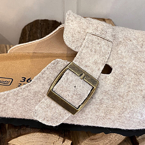 2024 New Spring Summer Autumn Platform Unisex Beach Anti-Slip Breathable Soft <strong>Felt</strong> Upper Casual Women Birken <strong>Clogs</strong> Slippers - Product Image 4