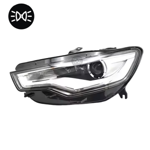 Phares de voiture semi-assemblés pour <span class=keywords><strong>Audi</strong></span> A6 C7 <span class=keywords><strong>2012</strong></span>, version bas de gamme - Product Image 1