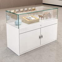 Schmuck-Ausstellungsvitrine Muster-Ausstellungsschrank Museum-Ausstellungsständer Einkaufszentrum Glasvitrine Beweglich