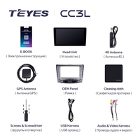 TEYES CC3L WIFI para Lexus IS250 XE20 2005 - 2013 CarPlay Auto 2DIN Autoradio Car Play Radio Multimedia Estéreo