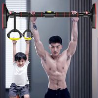 Barre de traction horizontale portable et réglable 70-160 cm pour la maison, antidérapante, pour cadre de porte intérieur, équipement de sport Powermax