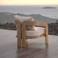 Ensemble de table à manger en teck moderne pour l'extérieur avec chaises en rotin pour 6 personnes Utilisation en cour et au parc