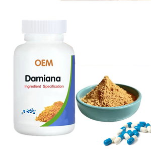 Экстракт листьев дамианы <span class=keywords><strong>10</strong></span>:1 под собственной торговой маркой, пищевая добавка, капсулы дамианы - Product Image 1