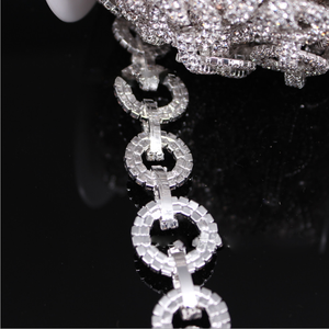 Qiao — chaîne <span class=keywords><strong>de</strong></span> Strass en <span class=keywords><strong>verre</strong></span>, couture en métal, pierre <span class=keywords><strong>de</strong></span> cristal, ruban <span class=keywords><strong>de</strong></span> Strass, pour l'artisanat <span class=keywords><strong>de</strong></span> bricolage - Product Image 3