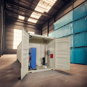 Переносные 20 и 40 футов контейнерные мобильные топливные станции новый Противоскользящий топливный бак насос для фермы и горнодобывающей промышленности - Product Image 2