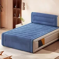 Cama Infantil Tipo Litera, Sofá Cama Completo, Plegable, de Lujo, Minimalista, Ahorra Espacio, con Estructura de Madera y Cuero Sintético, Marca OEM, Origen Jiangxi