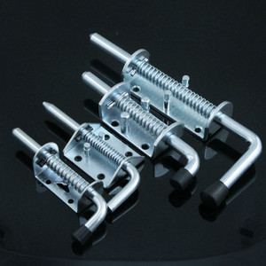Heavy Duty Iron <b>Spring</b> <b>Bolt</b> 12mm Diameter 220mm Length Industrial Door Window Cabinet Locking Mechanism Easy Installation - Product Image 1