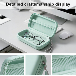 Boîte à lunettes EVA AI étanche et antichoc personnalisée étui de protection pour lunettes de soleil de couleur - Product Image 4