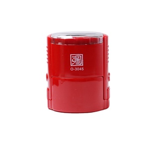 Máquina de Sellos Autoentintables Ovalados de Plástico ABS, Modelo O-3045, para Oficina, con Logotipo Personalizado, Sello de Empresa, Impresión Digital ISO, Venta Caliente - Product Image 2